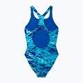 Costume da bagno intero bambino Speedo Hyperboom Print Medalist night watch/hyper teal 2