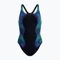 Costume da bagno intero donna Speedo Print Medalist anthracite