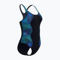 Costume da bagno intero donna Speedo Print Medalist anthracite 4
