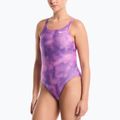Costume da bagno intero donna Nike Hydrastrong Multi Pr light magenta
