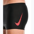 Costume da bagno da nuoto Nike Logo Graphic Square Leg University Red 4