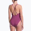 Costume da bagno intero donna Nike Effortless Essential desert pink 3