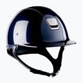 Casco da equitazione Samshield Shadow Glossy blu navy