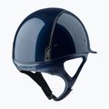 Casco da equitazione Samshield Shadow Glossy blu navy 9