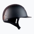 Casco da equitazione Samshield Shadowmatt Sparkling Vintage Rose Top Rose Gold Chrome Black 2