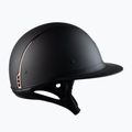 Casco da equitazione Samshield Miss Shield Shadowmatt Rose Gold Chrome nero 4