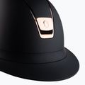Casco da equitazione Samshield Miss Shield Shadowmatt Rose Gold Chrome nero 7