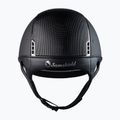 Casco da equitazione Samshield Shadowmatt Shimmer Top nero 3