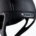 Casco da equitazione Samshield Shadowmatt Shimmer Top nero 6