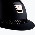 Casco da equitazione da donna Samshield Miss Shield Shadowmatt Sparkling Rosegold nero 7