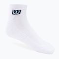 Calzini da allenamento Wilson da uomo 3PP Premium Low Cut 3 confezioni bianco W8F1W-3730