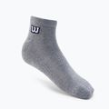 Calzini da allenamento da uomo Wilson Premium Low Cut 3 confezioni grigio W8F3H-3730