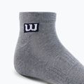 Calzini da allenamento da uomo Wilson Premium Low Cut 3 confezioni grigio W8F3H-3730 3
