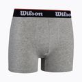 Wilson boxer 2-Pack uomo nero, grigio W875H-270M 7