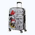 American Tourister Disney Wavebreaker 64 l custodia da viaggio minnie comics bianco 2