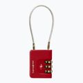 Lucchetto Samsonite Cablelock 3 Dial TSA red