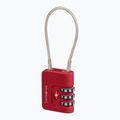 Lucchetto Samsonite Cablelock 3 Dial TSA red 2