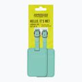 Etichetta per bagagli American Tourister Luggage Tag 2 pcs. jelly mint 4