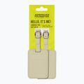 Etichetta per bagagli American Tourister Luggage Tag 2 pcs. coconut sand 4
