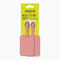 Etichetta per bagagli American Tourister Luggage Tag 2 pcs. solar pink 4