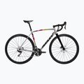 Ridley Kanzo A GRX400 2x argento/nero/viola/rosso/giallo bici da ghiaia