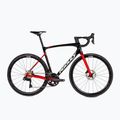 Ridley Fenix SLiC Ultegra DI2 FSD30As bici da corsa nero candu rosso/bianco metallizzato