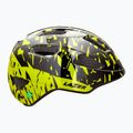 Casco da bicicletta per bambini Lazer Nutz KC nero flash/giallo 10