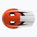 Casco da bicicletta Lazer Cage KinetiCore arancione 5