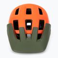 Casco da bicicletta Lazer Coyote KC arancio/verde opaco 2