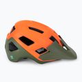 Casco da bicicletta Lazer Coyote KC arancio/verde opaco 3