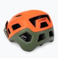 Casco da bicicletta Lazer Coyote KC arancio/verde opaco 4