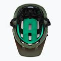 Casco da bicicletta Lazer Coyote KC arancio/verde opaco 5