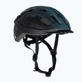 Casco da bicicletta Lazer Codax KinetiCore + net verde scuro/nero