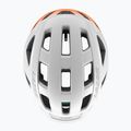 Casco da bicicletta Lazer Cerro KinetiCore bianco/arancio flash 5