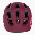 Casco da bicicletta Lazer Coyote rosso opaco rainforest 2