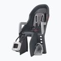 Seggiolino per bici Polisport Guppy Maxi+ FF dark grey/silver
