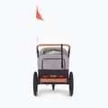 Rimorchio per bicicletta bobike Moobe grigio 7
