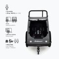 Rimorchio da bici Polisport Kids Trailer&Stroller black/grey 7