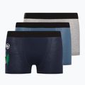 LEGO Lwbo 301 boxer per bambini 3 paia grigio/melange