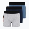 LEGO Lwbo 301 boxer per bambini 3 paia grigio/melange 11
