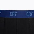 Boxer CR7 Basic Trunk da uomo 3 paia nero/blu 4