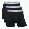 Boxer CR7 Basic Trunk da uomo 3 paia nero/blu navy 5