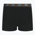 Boxer CR7 Basic Trunk da uomo 3 paia nero/marrone 6