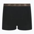 Boxer CR7 Basic Trunk da uomo 3 paia nero/marrone 9