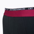 Boxer CR7 Basic Trunk da uomo 3 paia bianco/grigio melange/nero 6