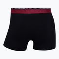 Boxer CR7 Basic Trunk da uomo 3 paia bianco/grigio melange/nero 5