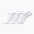 Calzini CR7 Footies da uomo 3 paia bianco