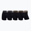 Boxer uomo CR7 Basic Trunk 4 paia 2492 Black
