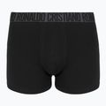 Boxer uomo CR7 Basic Trunk 4 paia 2492 Black 3