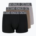 Boxer CR7 Basic Trunk da uomo 3 paia 709 multicolore